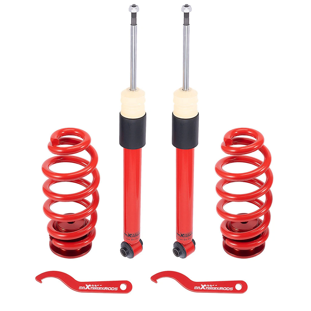 Rear Coilovers Shocks Springs Kit for Audi A4 B6 B7 (8E) Cabrio 2002–2008