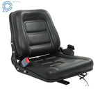 Adjustable Forklift Seat with Seatbelt for Universal Fit