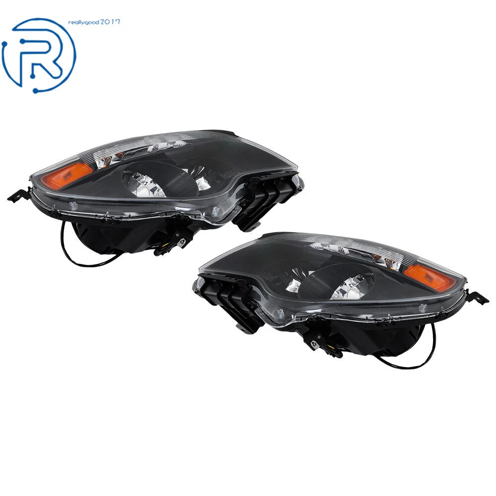 Set of 2 Halogen Headlights for Chevy Equinox (2011-2015)