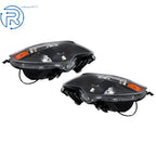 Set of 2 Halogen Headlights for Chevy Equinox (2011-2015)