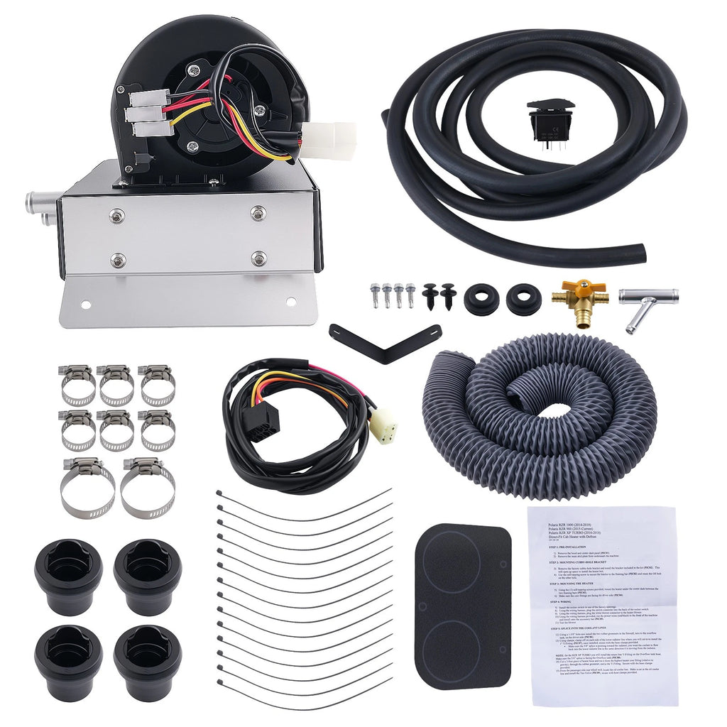 Cab Heater Kit with Defrost for Polaris RZR 900 (2015–2020) SSHK126-00 SSHK12600