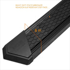 J2 8" Nerf Bar Running Board for Ford F150-F350 Crew Cab (2015–2020)