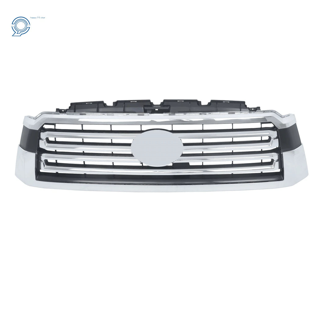 Chrome Front Bumper Upper Grille for Toyota Sequoia (2018–2022)