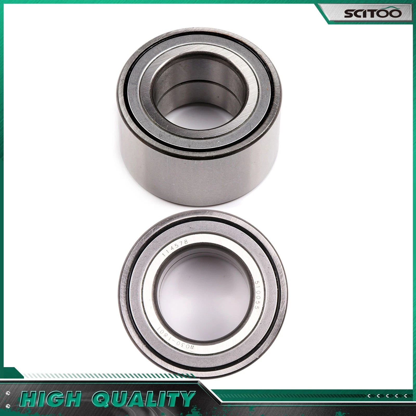 2X Wheel Bearing for Hyundai Accent, Kia Rio 5