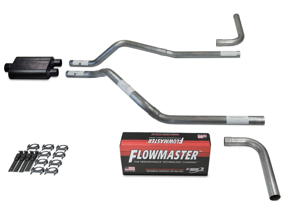 2.5" Dual Exhaust Kit for Chevy Blazer (2000–2004) - Flowmaster Super 44