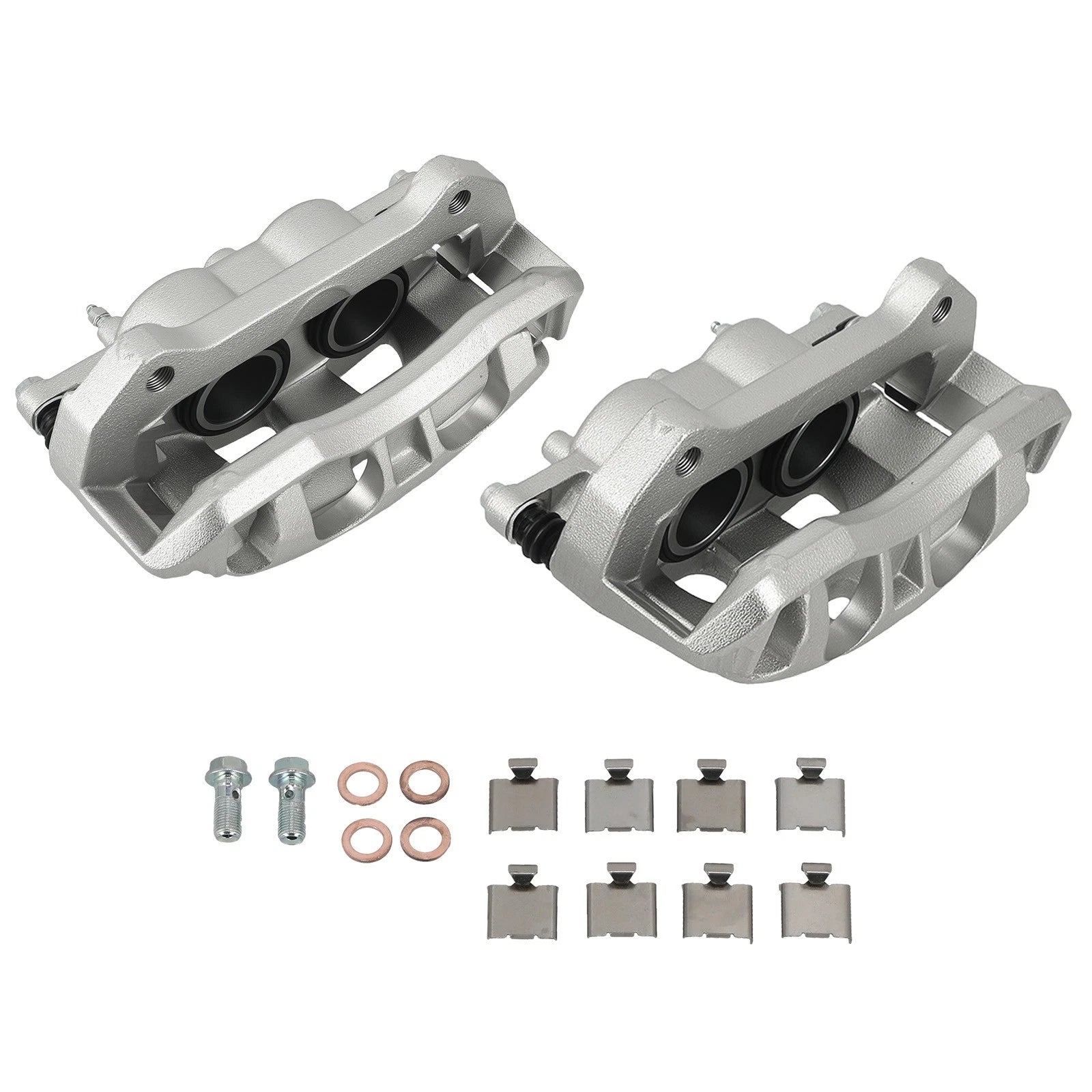 2X Front Brake Calipers Assembly Kit for F-150 (2012–2016) 18B5405