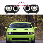 Set of 2 Headlights for Dodge Challenger (2015–2019)