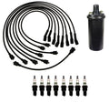 Ignition Wires & Spark Plugs Kit for Chevy Chevelle Corvette V8 (1964–1982)