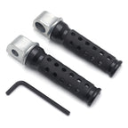 Black Rear Foot Pegs for Kawasaki EX250 (1988–1998), ZX-9R (1994–1998), ZX-11 (1987–1995), ZX750 Ninja