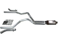 Dual Exhaust Kit for Chevy GMC 1500 Truck (1996–1999) - 2.5" Stainless Corner Exit