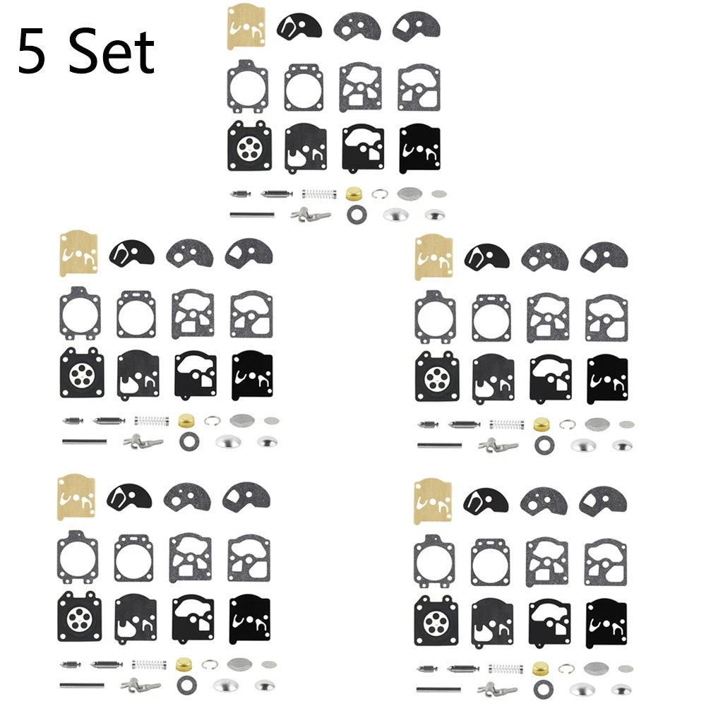 Set of 5 Carburetor Diaphragm Gasket Kit K10-WAT for Walbro WA WT Series