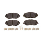 Set of 4 Disc Brake Pads for Toyota Camry (2018–2024)