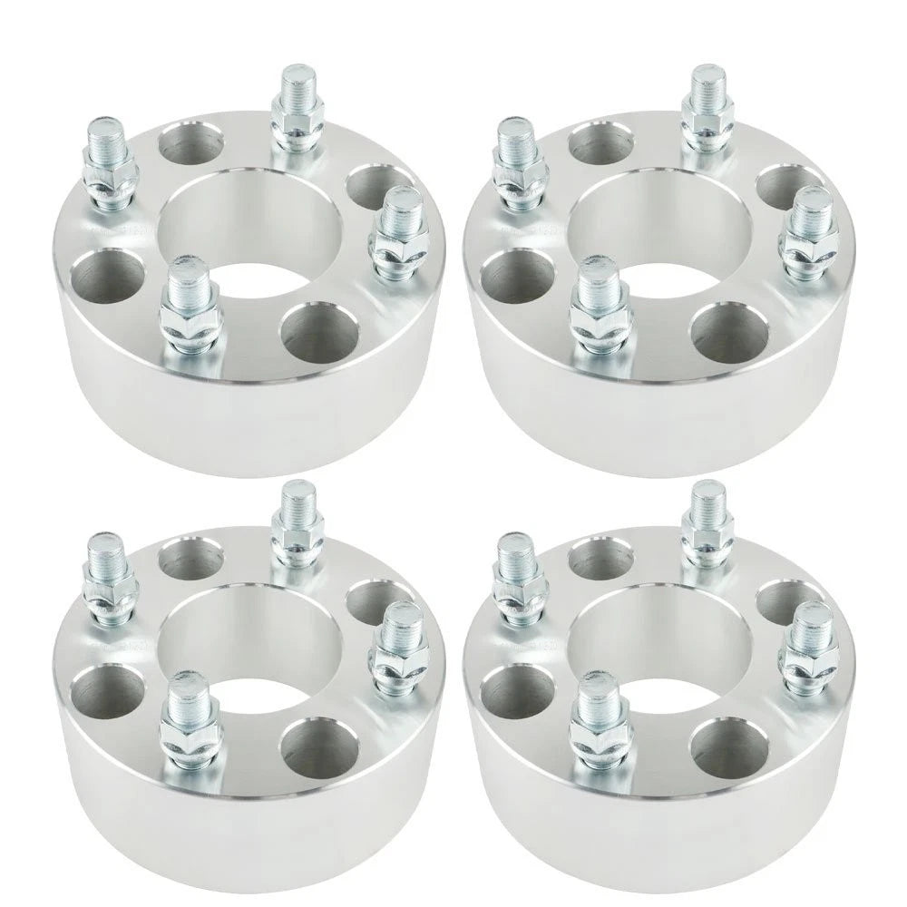 Set of 4 Silver Wheel Spacers