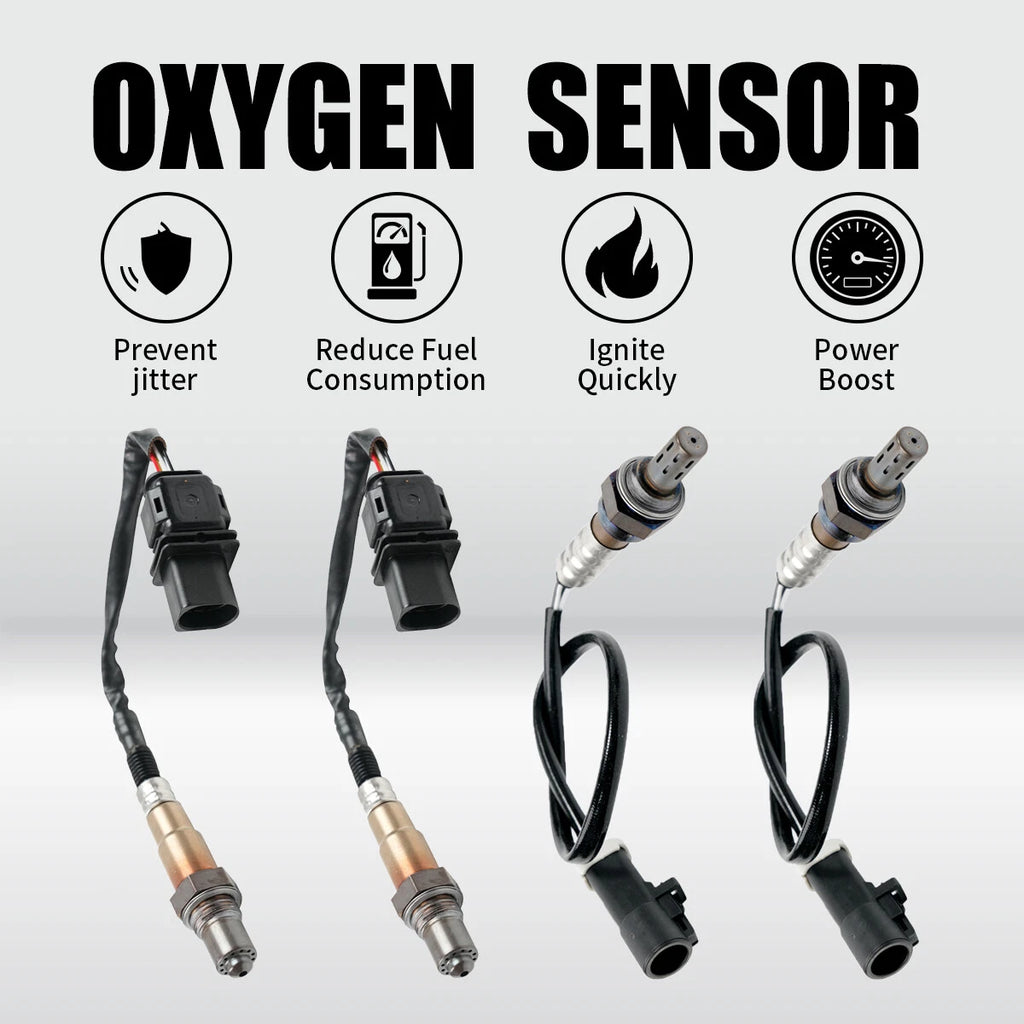 4X Up/Downstream Oxygen O2 Sensor Set for 2010 Ford Taurus 3.5L