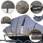 Boat Cover for Steiger Craft Miami 28 Pilot House (Pro)