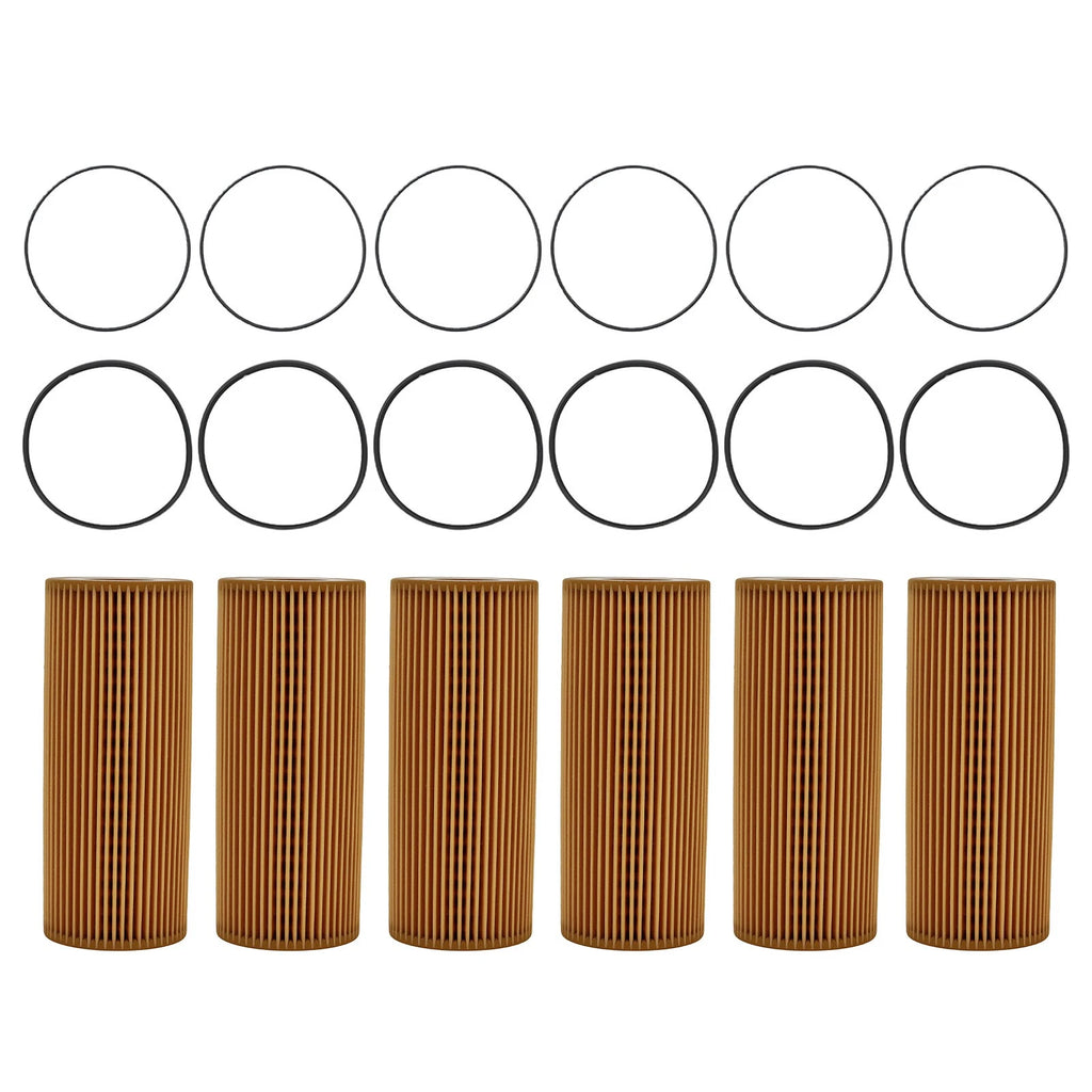 Oil Filter 6Pack for Audi S4 S5 3.0L (2009–2018) 06E115562