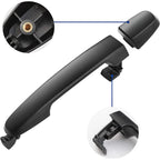 Outside Rear Left Right Door Handle Pair for Toyota RAV4 (2001-2012)