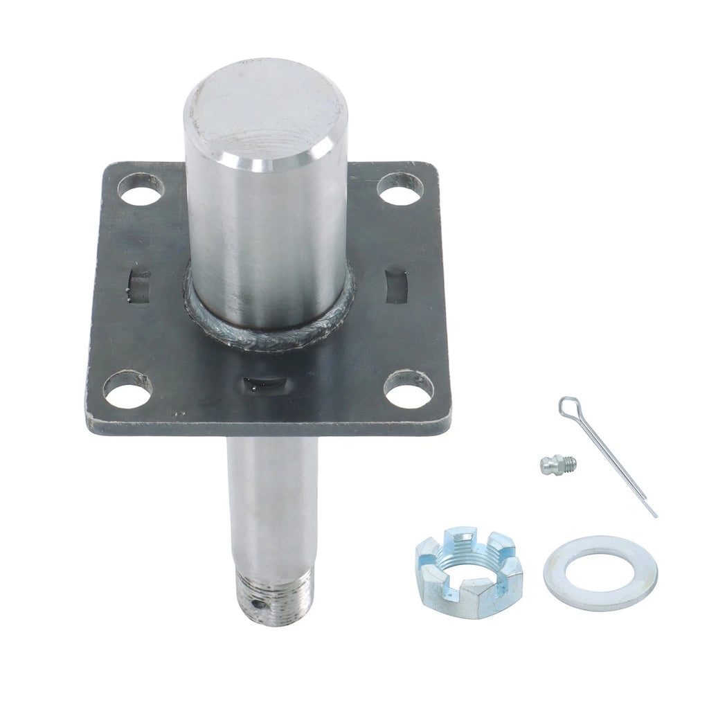 Round Spindle-BT16 with Brake Flange for 2000lb Trailer (2000-2000)