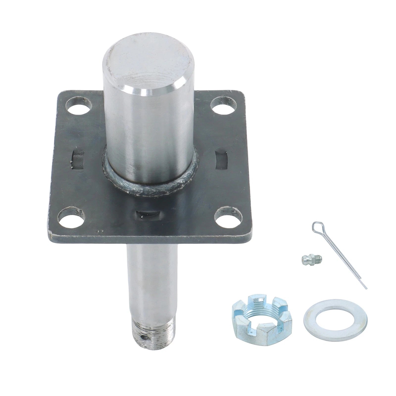 Round Spindle-BT16 with Brake Flange for 2000lb Trailer (2000-2000)