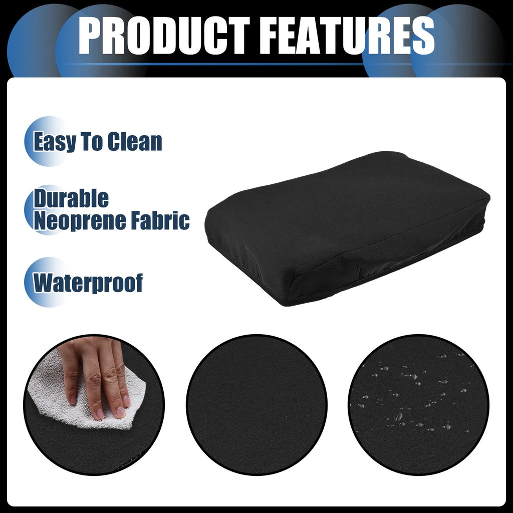 Armrest Protector Cover Pad for BMW X3 (2011–2023) Neoprene Black