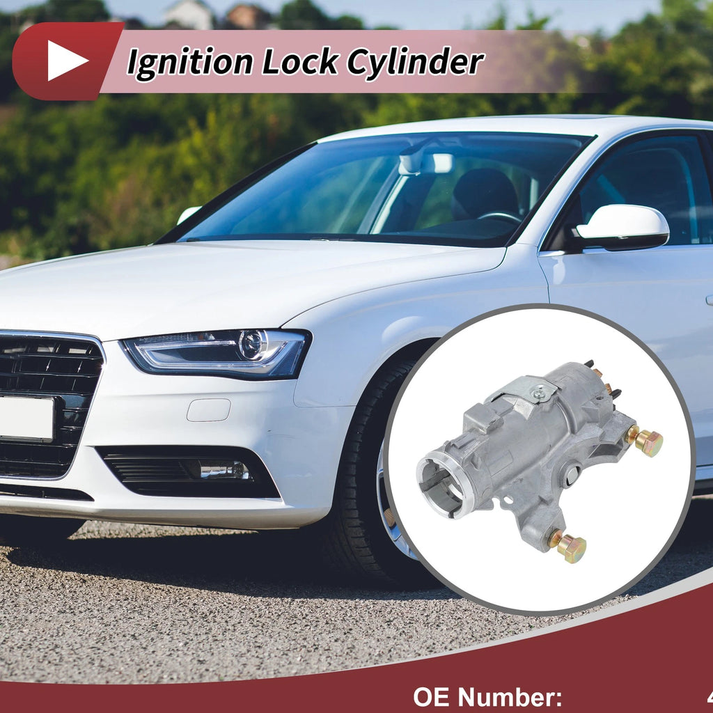 Ignition Lock Cylinder for Audi A4 (1998–2009) No. 4B0905851F/4B0905851M/4B0905851P