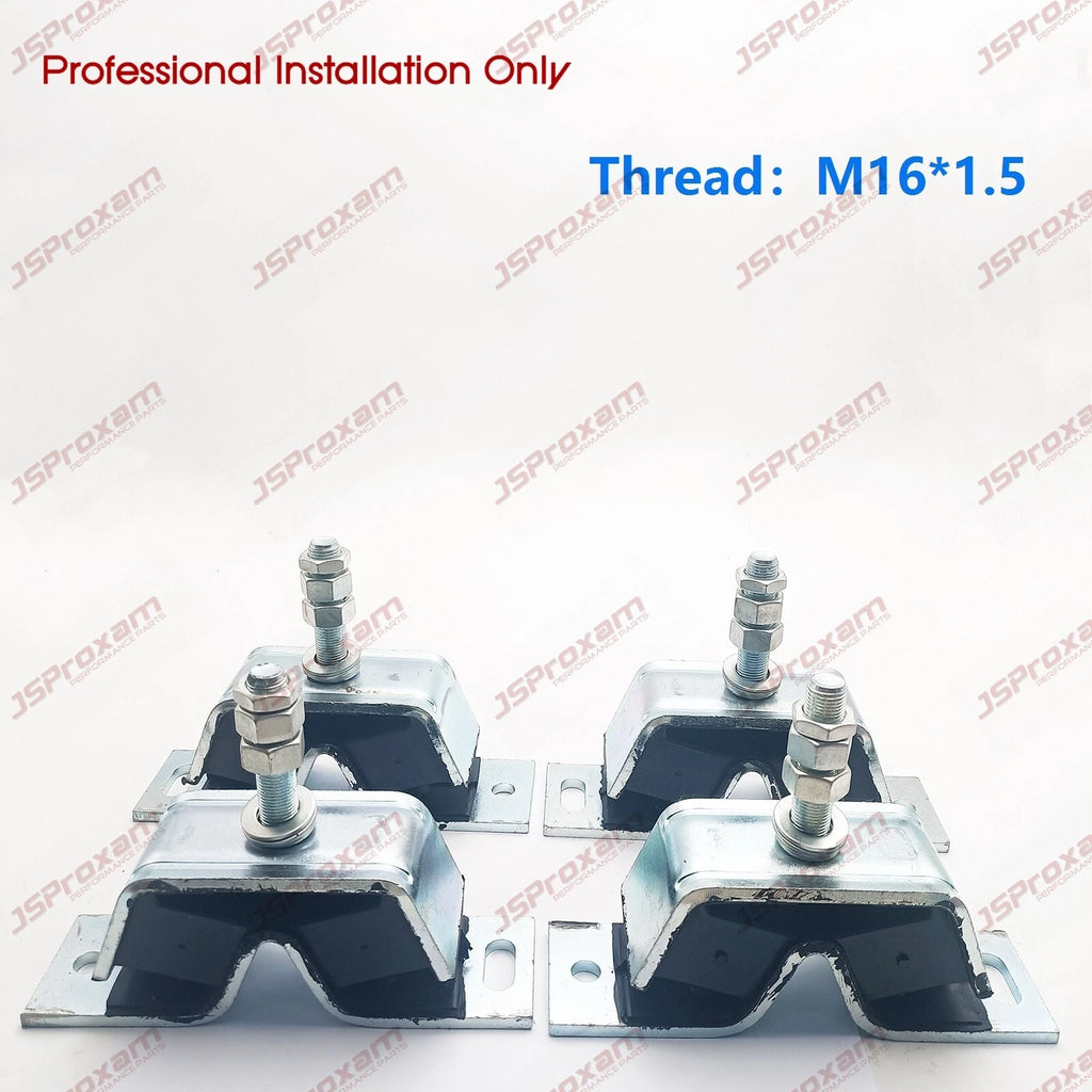 Set of 4 Marine Engine Mounts for Yanmar 2GM-2YM-3GM-3YM (M161.5)
