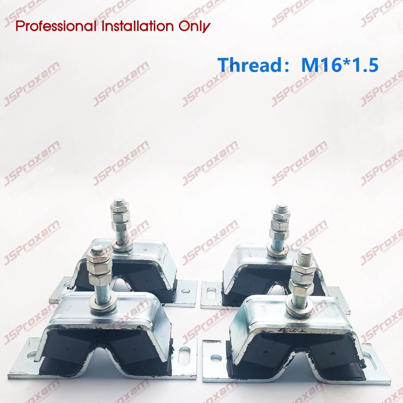 Set of 4 Marine Engine Mounts for Yanmar 2GM-2YM-3GM-3YM (M161.5)