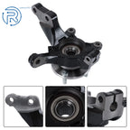 Pair Front Knuckle & Wheel Hub Bearing for Nissan Versa Note (2014-2019)