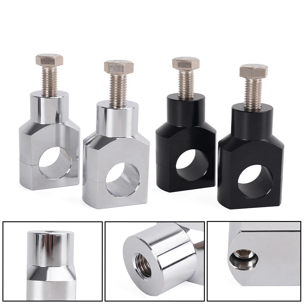 1" Handlebar Risers for Harley Dyna, Fatboy, Softail, Sportster