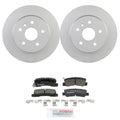 Set of 2 Bosch QuietCast Rear Rotors & Ceramic Brake Pads for RX300 AWD (1999–2003)
