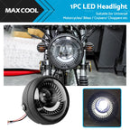 6.5" LED Headlight DRL Hi/Lo for Cafe Racer (Fits )