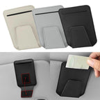 Car Sunglasses Holder / Sun Visor Clip Leather Eyeglasses Hanger for Car