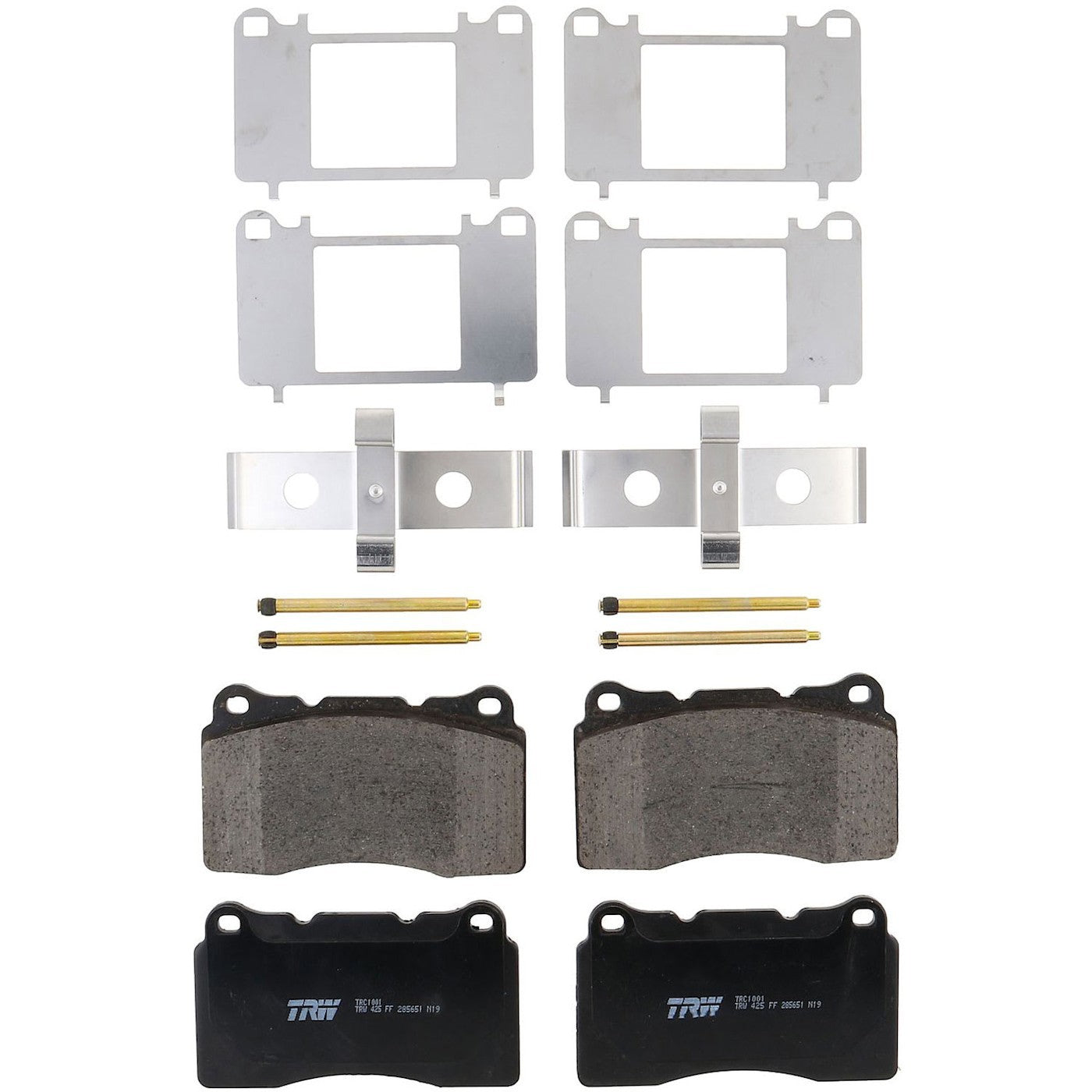 2X Brake Disc and Pad Kit for Lancer (2003–2006)