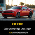 Front Bumper Hood Seal & Rivets for Dodge Challenger (2008–2022) 68051392AB H