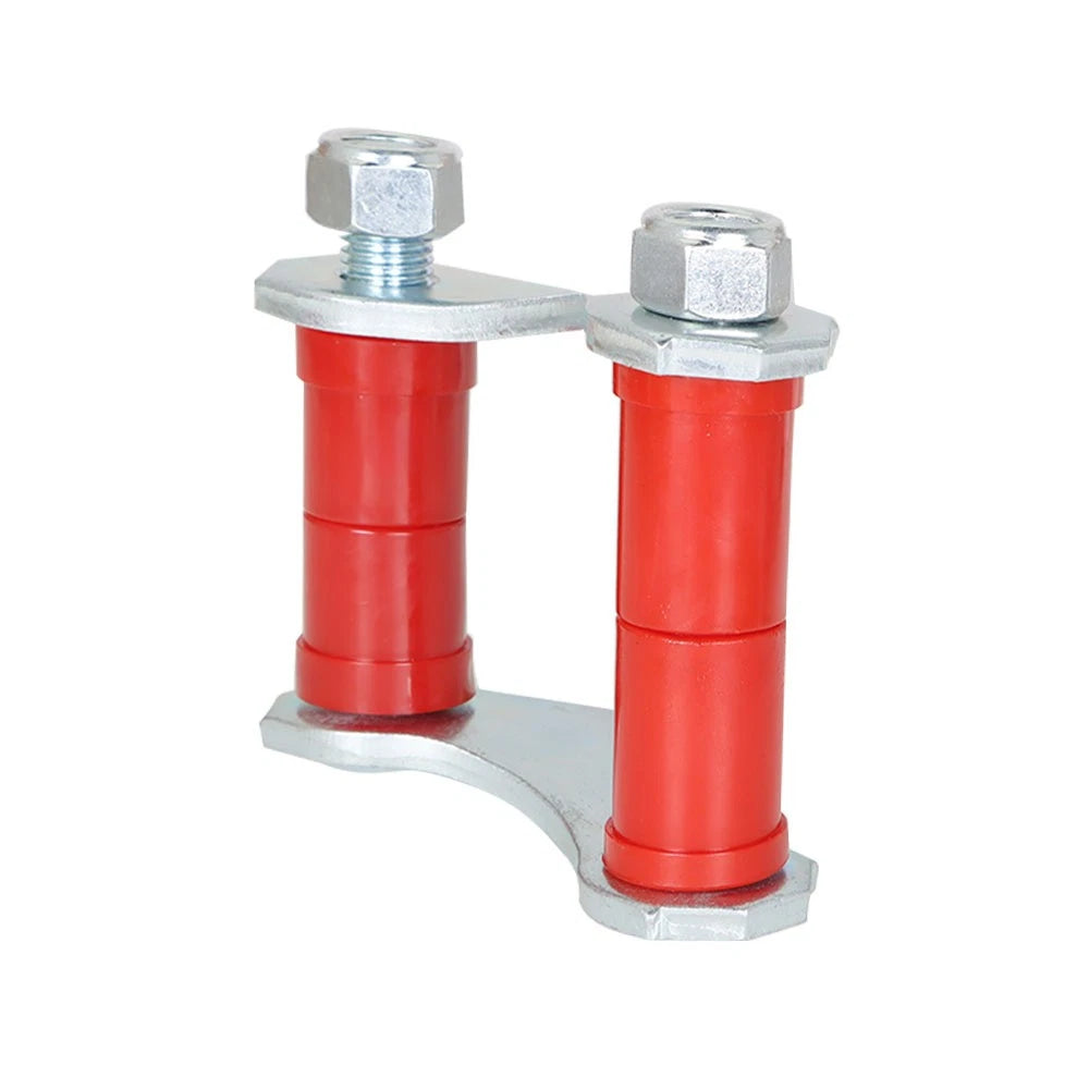 2PC Rear Leaf Spring Polyurethane Shackle Kit for Chevy Belair 150 210 (1956–1957)