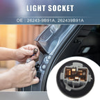 Turn Signal Light Bulb Socket Holder 26243-9B91A for Nissan Altima (2009–2022)