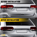 Smoked Tail Light Wrap Cover for Jeep Grand Cherokee (2014–2021)