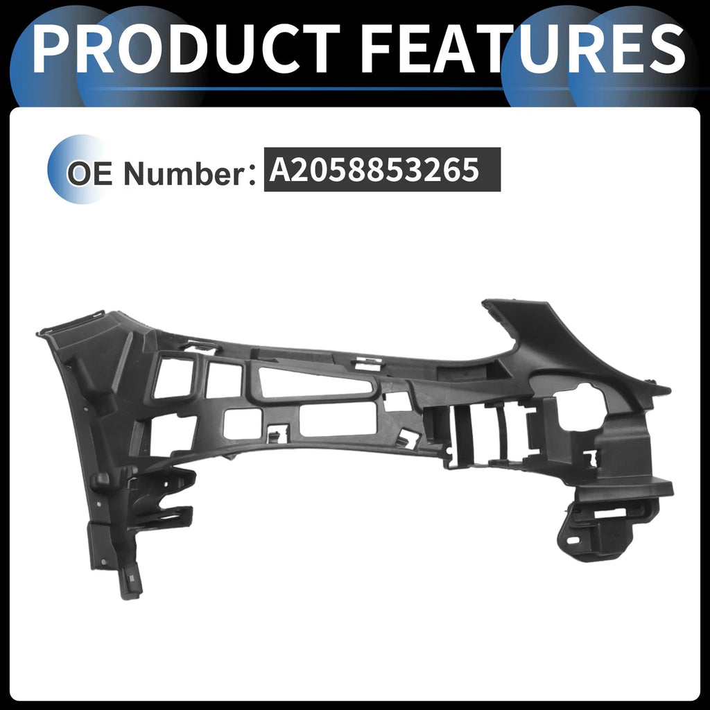 1pc Right Front Bumper Retainer Bracket No.A2058853265 for Mercedes-Benz C300 (2015–2021)