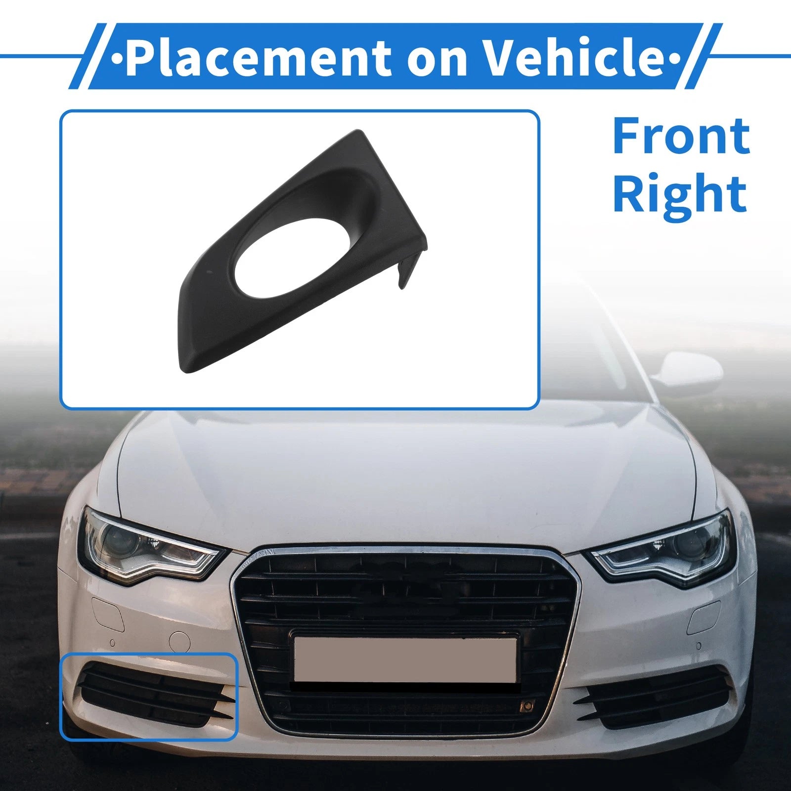 Front Right Fog Light Grill No. 33902TF0E01 for Honda Fit (2008–2011)