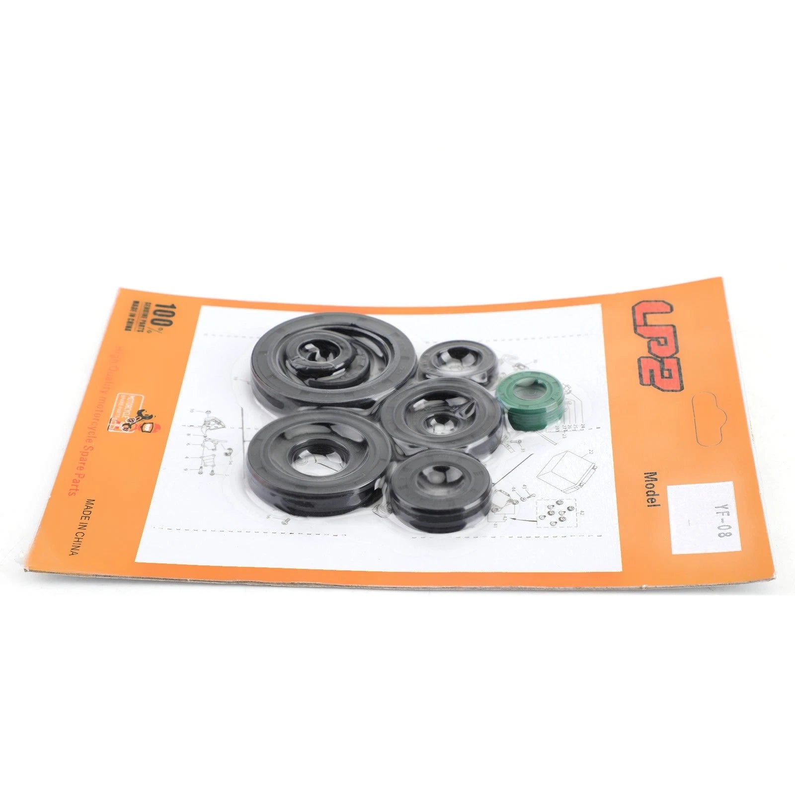 10pcs Engine Oil Seal Kit for Honda CR125R CR125 CR 125 125R (1987–2003)