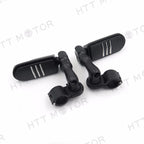 HTTMT Adjustable Foot Peg for Triumph Rocket (1" 25mm) Black