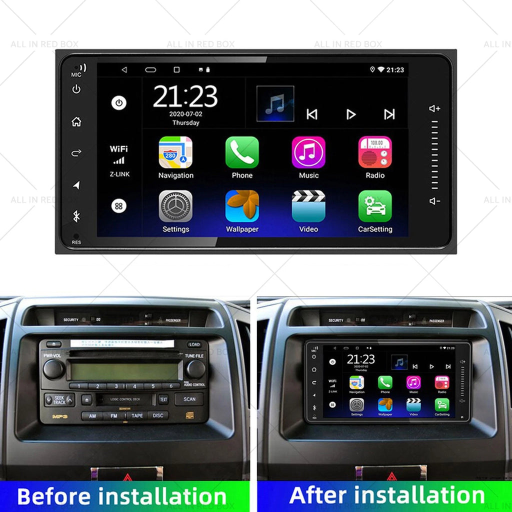 Car Head Unit Android Stereo Radio GPS for Toyota Corolla (2002–2007)
