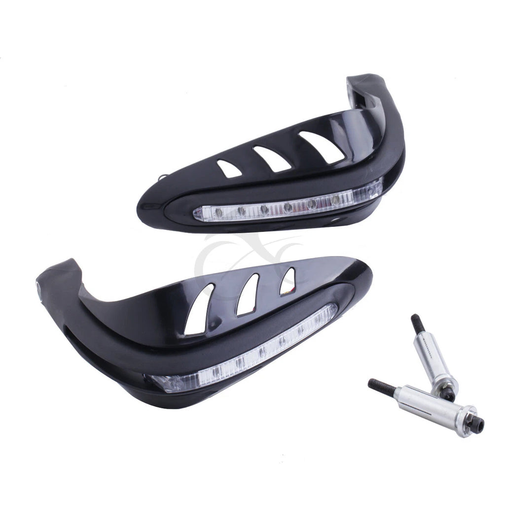 7/8" Black Brush Hand Guards for Yamaha WR250R X (2007–2012)