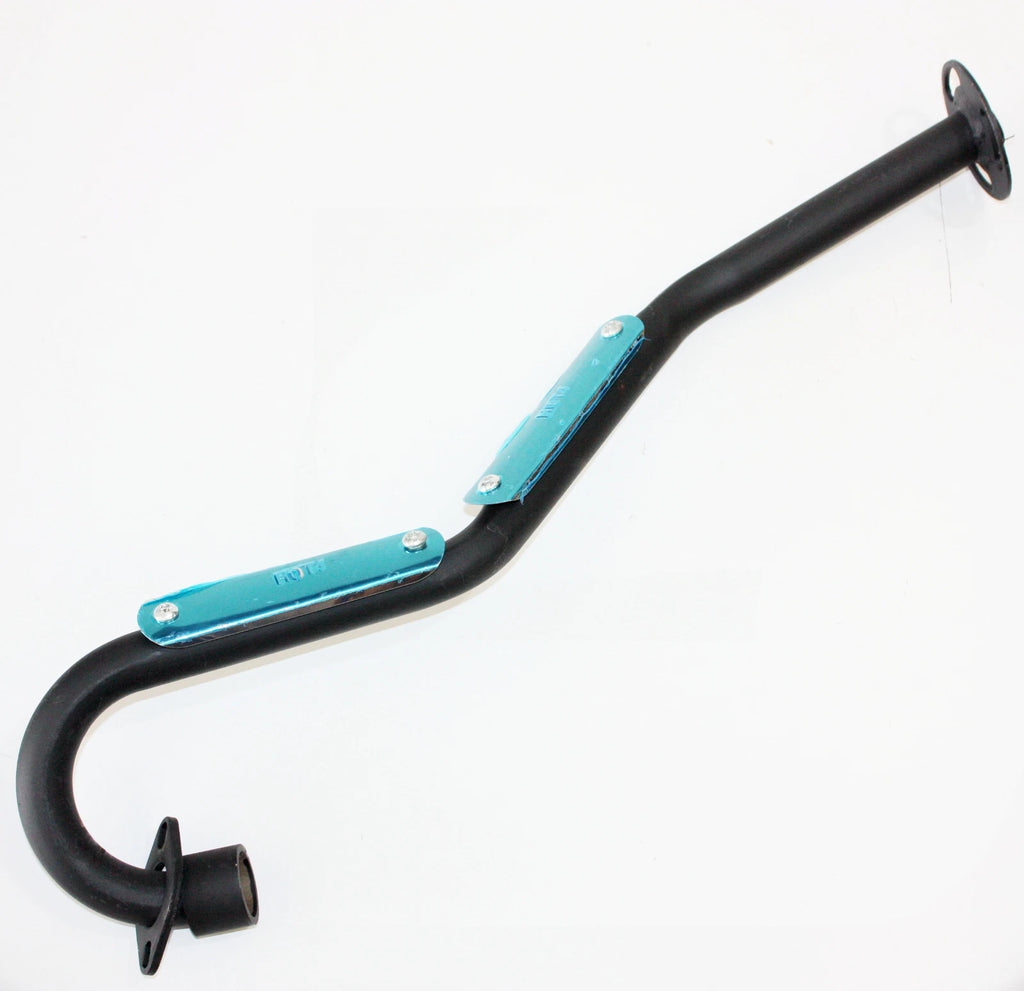 Exhaust Pipe + Red Alloy Muffler for 150cc 200cc 250cc Pit Quad ATV