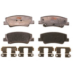 Set of 4 Disc Brake Pads for Hyundai Sonata (2020–2025)