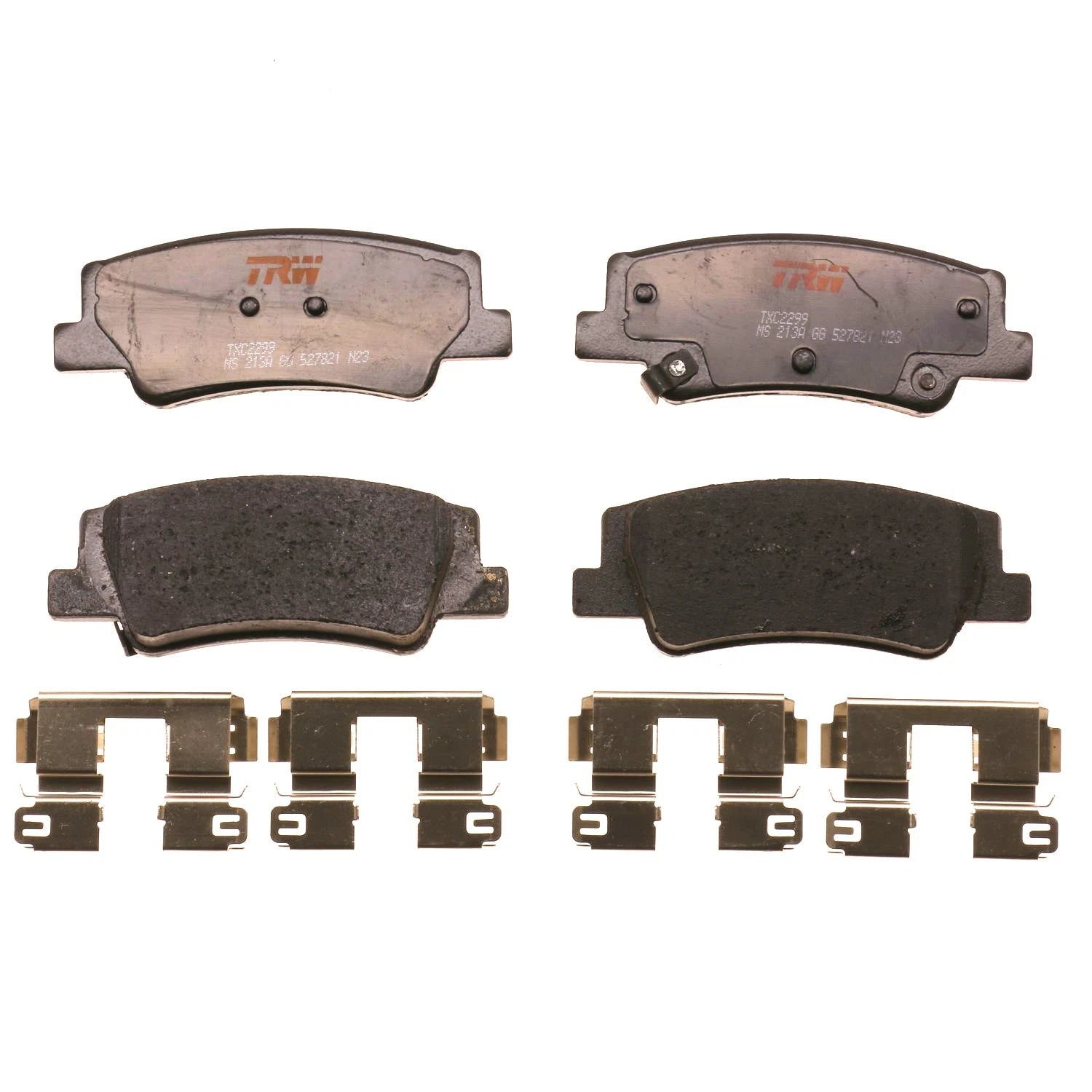 Set of 4 Disc Brake Pads for Hyundai Sonata (2020–2025)