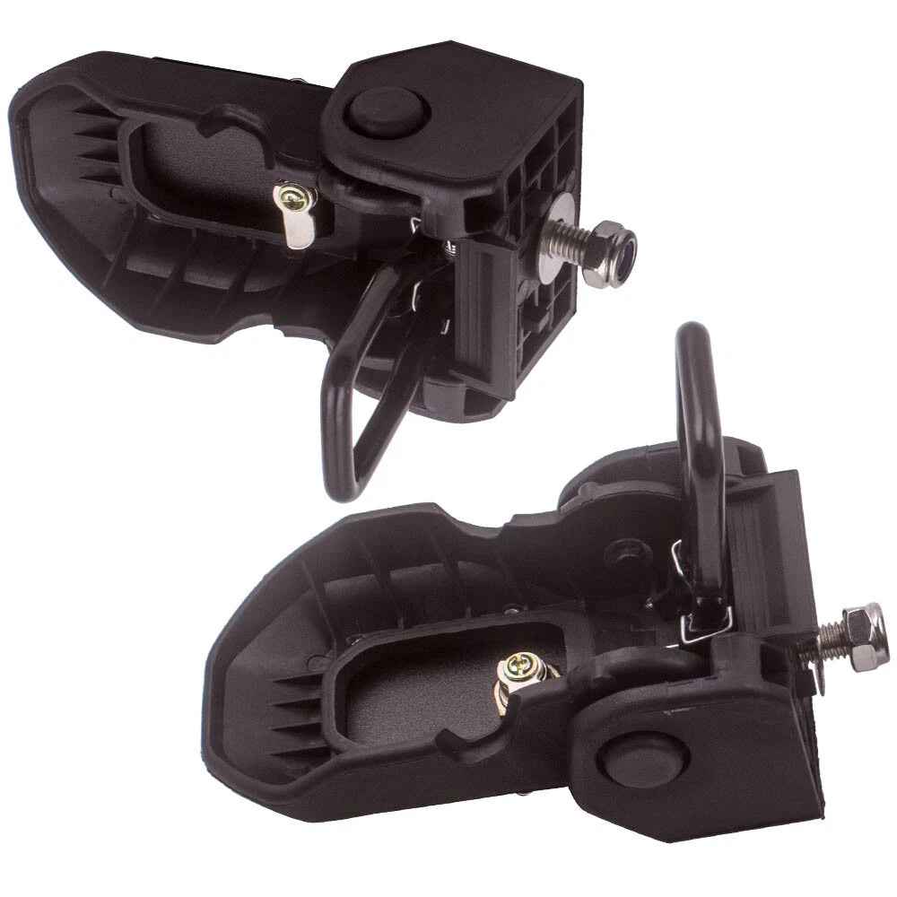 Front Hood Latch Locking Catch & Rubber Pad for Jeep Wrangler JL (2018–2019)