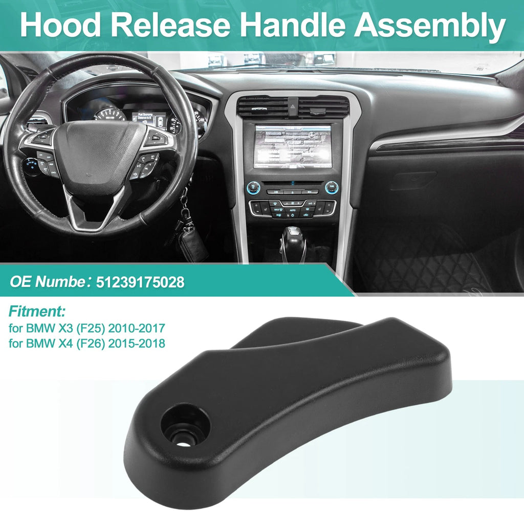 Hood Latch Release Handle for BMW X3 (F25) No. 51239175028
