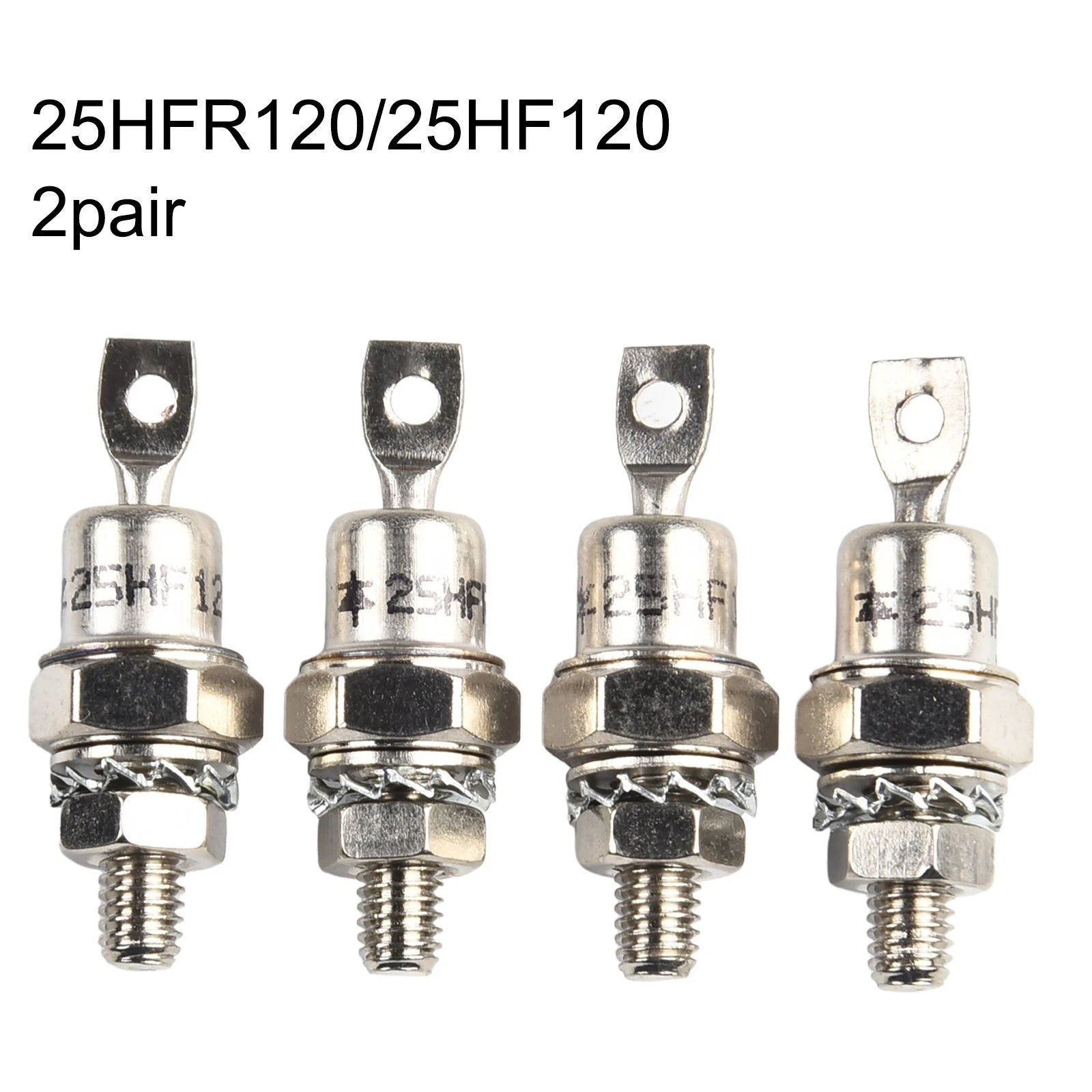 2X 25HFR12025HF120 Diodes for User Friendly Installation and Maintenance