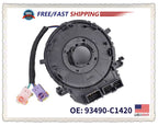 Clock Spring 93490-C1420 for Hyundai Sonata (2018–2019) w/o Heated Steering Wheel